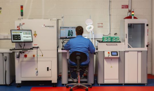 3D Automated Optical Inspection Line